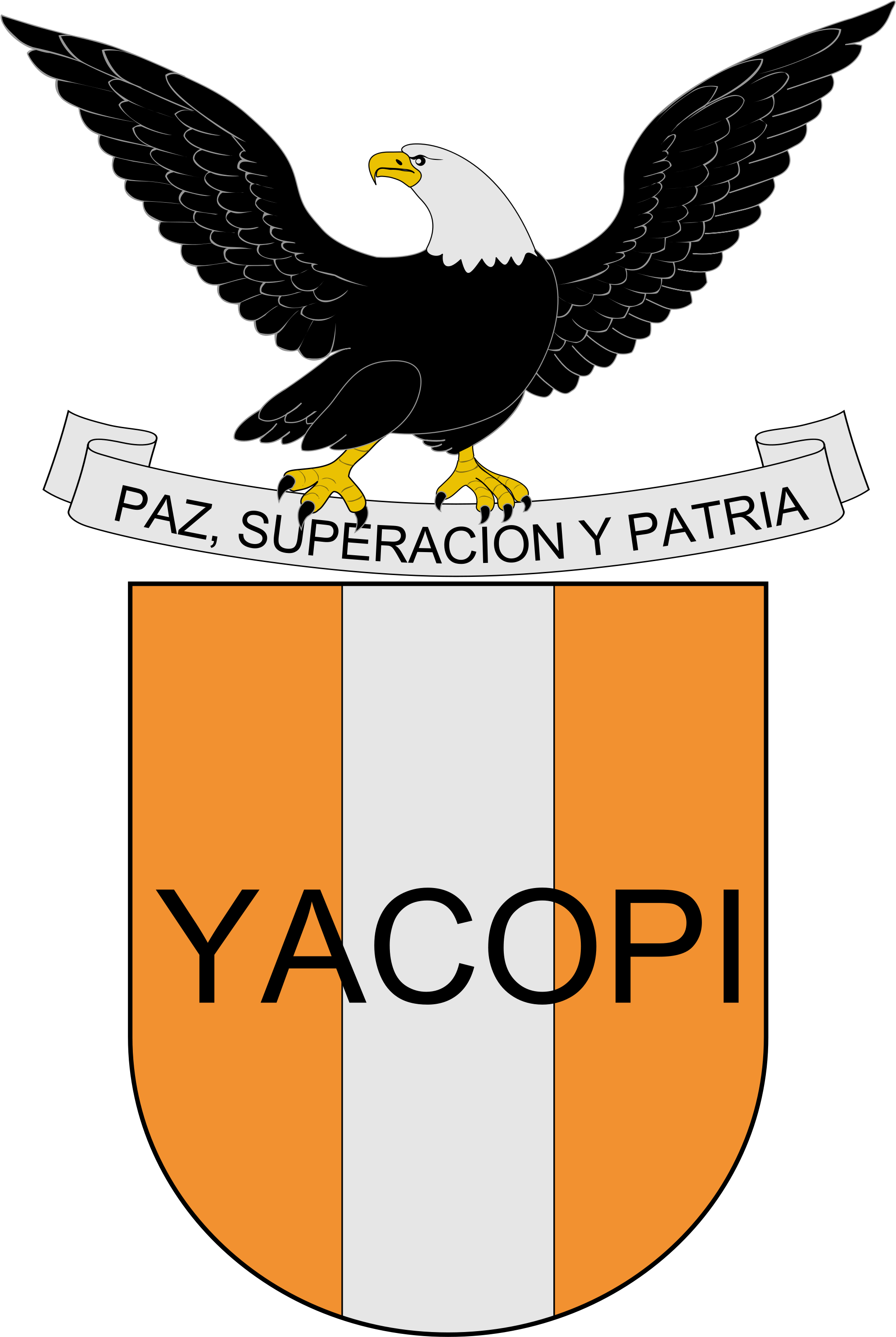 Open - Escudo De Yacopi Cundinamarca (2000x2982), Png Download