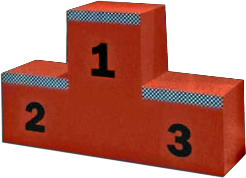 Small 123 Stand - Wood (1199x929), Png Download