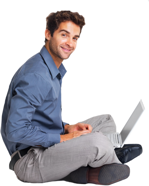 10 Tips Para Los Jóvenes Emprendedores - Sitting (636x769), Png Download