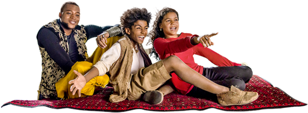 Jamillah And Aladdin - Jamillah And Aladdin Cbbc (640x360), Png Download