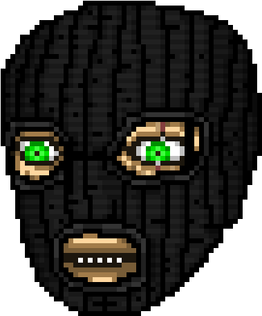 Blue Lips Hotline Miami (425x475), Png Download
