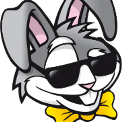 The Bunny - Cartoon (400x400), Png Download