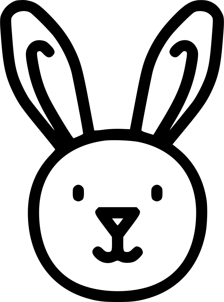 Bunny Rabbit Cute Happy Comments - Rabbit (726x980), Png Download