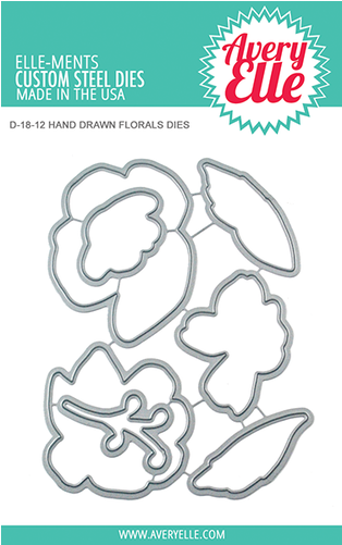 Avery Elle Clear Stamp Set 2x3-viking (500x500), Png Download