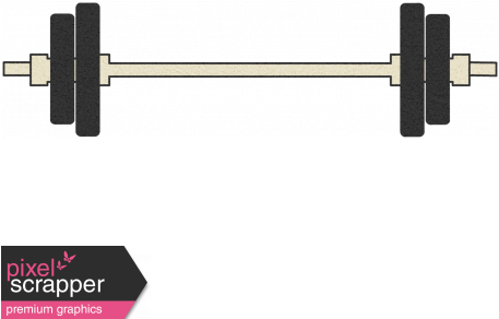 Move Barbell Weights - Barbell (456x456), Png Download