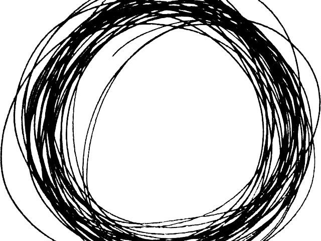 Drawn Circle Png Transparent - Drawing (640x480), Png Download
