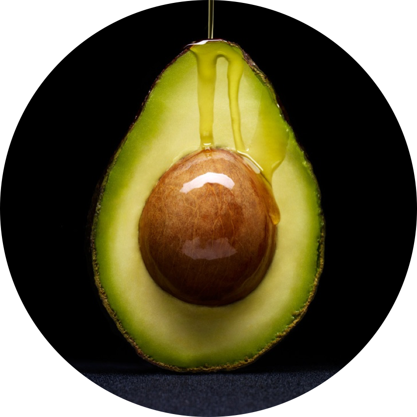 Avofatround2 - Famous Avocado Photography (849x849), Png Download