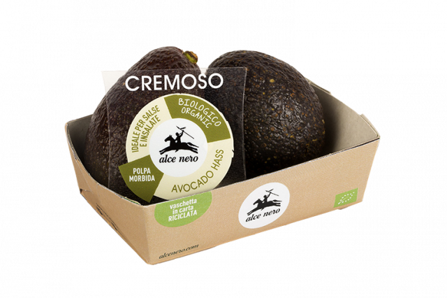 Organic Hass Avocados - Alce Nero Black Chocolate With Cocoa Nuggets 100g - (640x426), Png Download