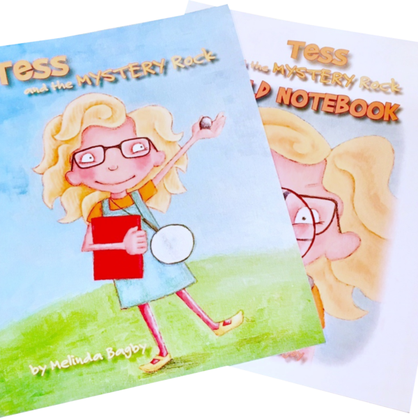 Tess And The Mystery Rock (600x600), Png Download