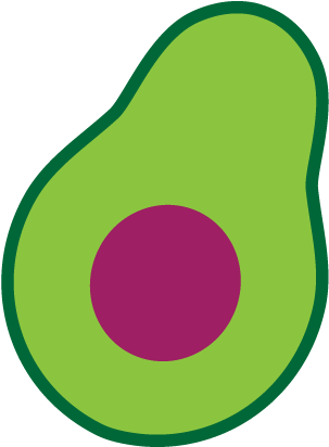 Advocatesof Avocados - Avocado (541x541), Png Download