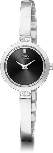 Silhouette Model - Ew9920-50e - Citizen Silhouette Bangle Watch (350x550), Png Download