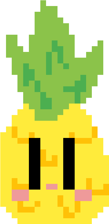 Cute Pineapple - Illustration (1200x1200), Png Download