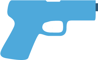 Creating A Gun Offender Registry, Mandating Gun Inventory - Firearm (400x350), Png Download