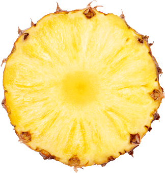 Kauai Destination Carousel Pineapple - Pineapple (475x340), Png Download