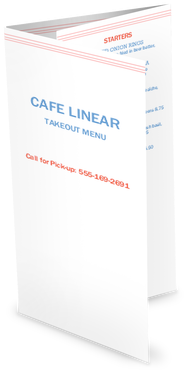 View Trifold Cafe Restaurant Menu - Menu (428x428), Png Download