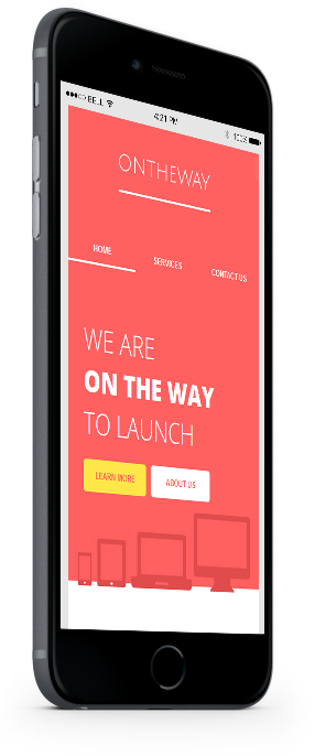 Ontheway02 Mobile Friendly Email Newsletter Template - Email (286x686), Png Download