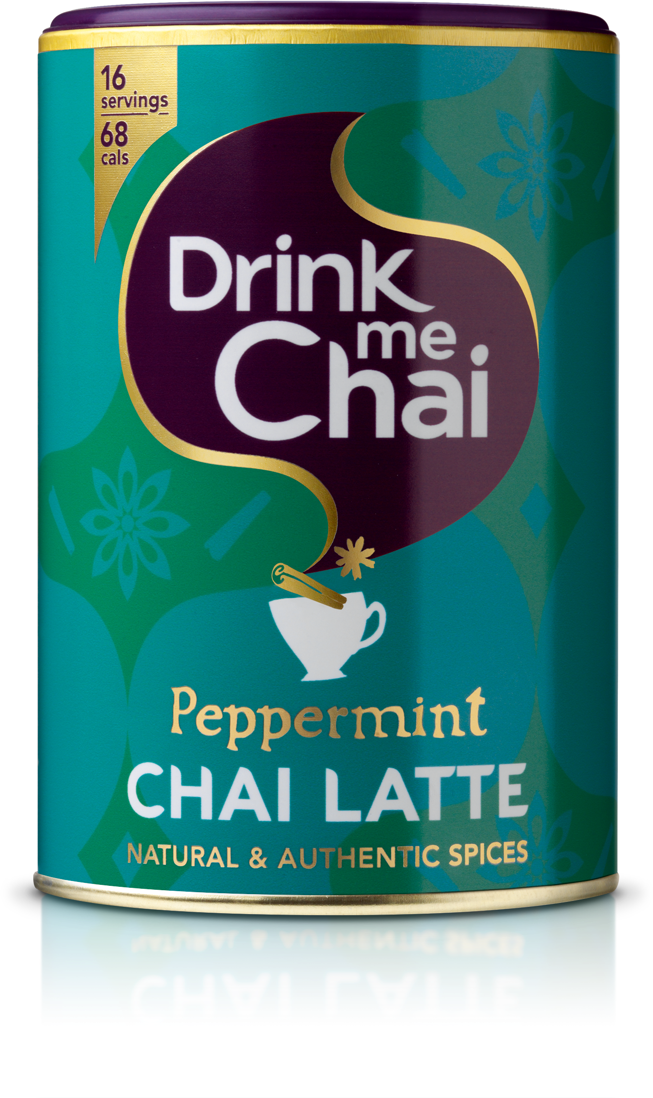 Peppermint Chai Latte - Drink Me Chai Latte (1571x2398), Png Download