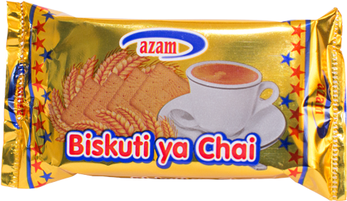 Azam Biskuti Ya Chai - Bakhresa Group (550x292), Png Download