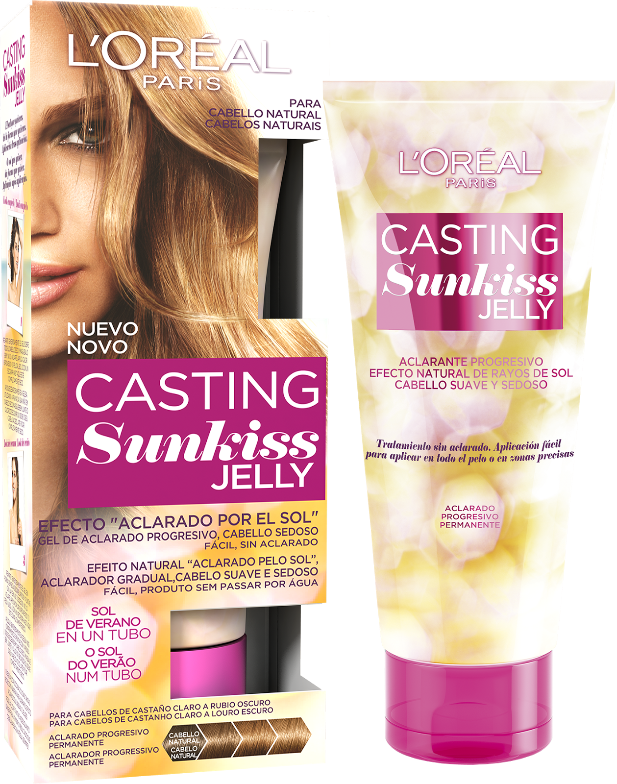 La Nueva Versión De Las Mechas Californianas Es El - L'oreal Casting Sunkiss Jelly 02 (1259x1600), Png Download