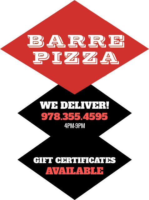 Barre Pizza - Barre (511x668), Png Download
