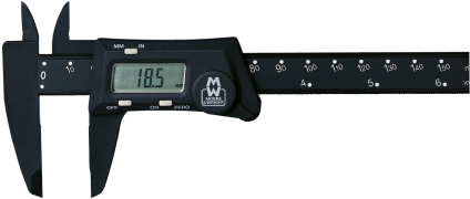 Moore & Wright Plastic Digital Caliper Ecp015d - Moore And Wright Caliper (545x300), Png Download