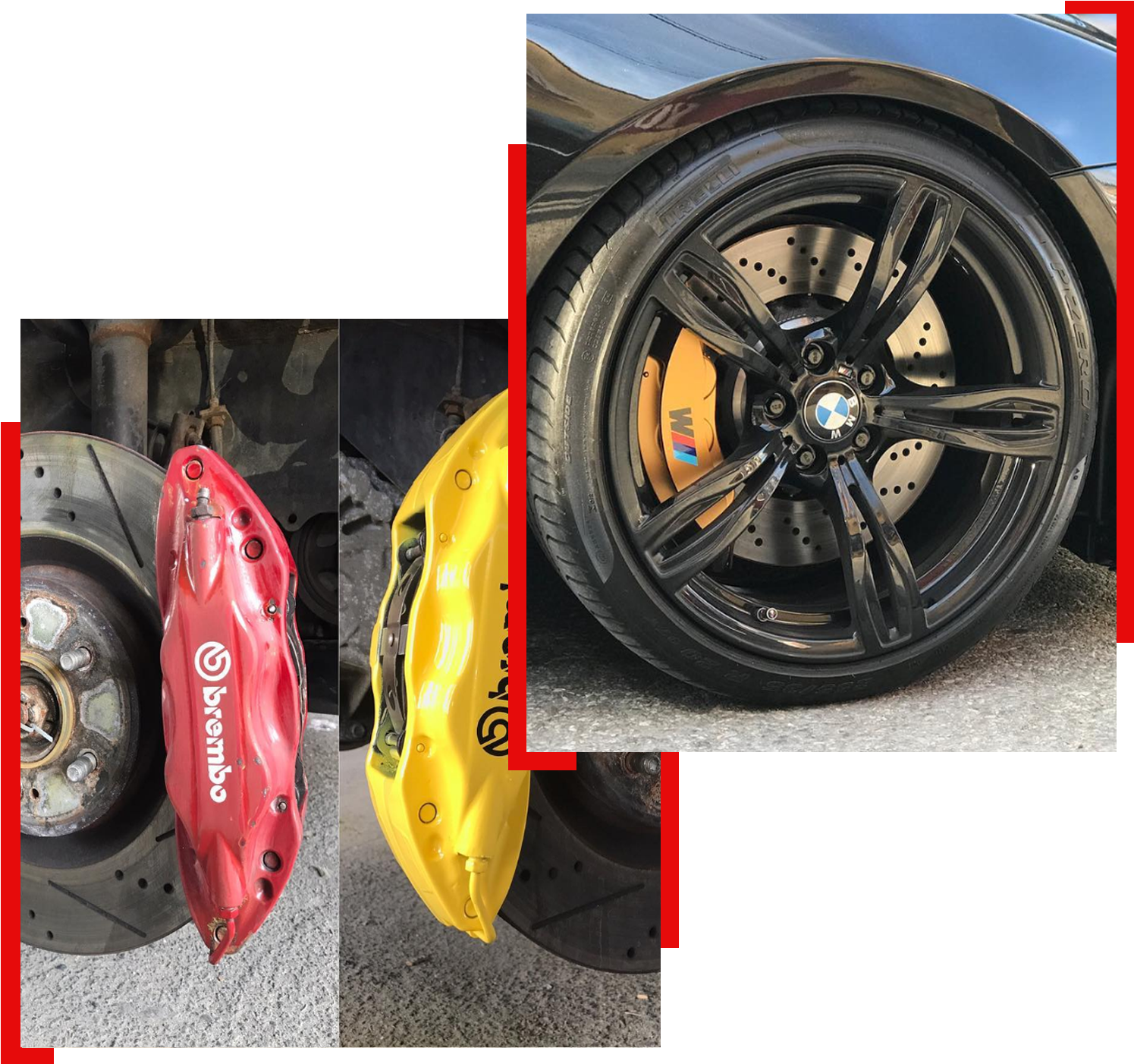 How Is Caliper Painting Done - Paint (1594x1422), Png Download