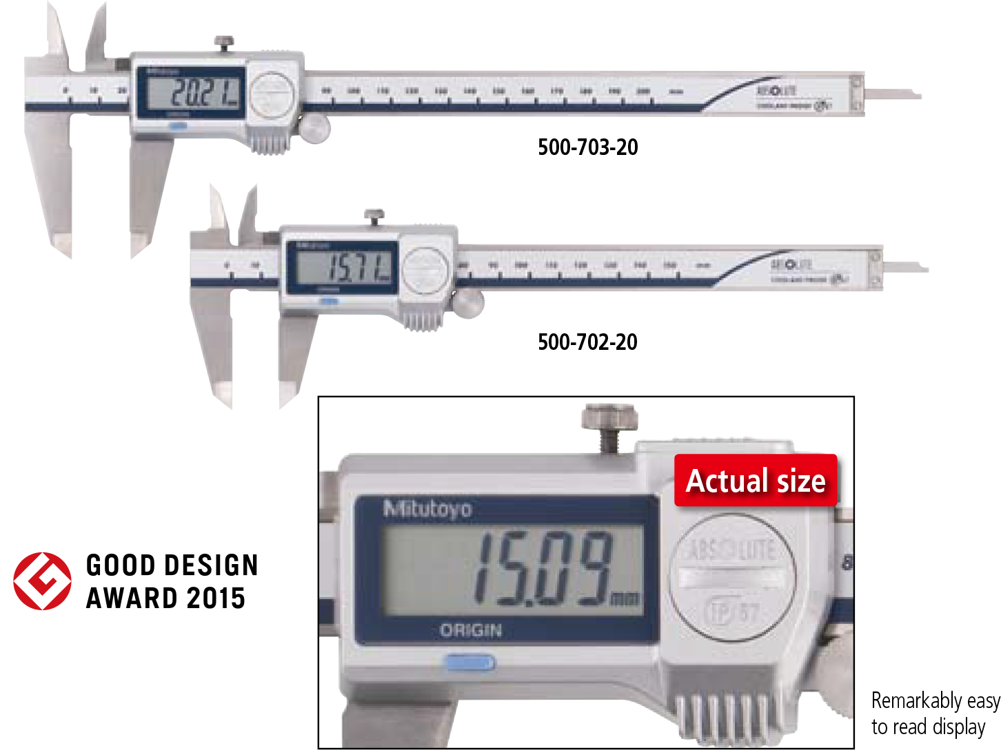A Built In Abs Scale Means That These Calipers Are - ノギス ミツトヨ 200mm 500-713-20 (1452x1089), Png Download