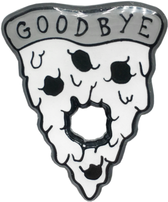 Pizza Planchette Pin - Lapel Pin (600x600), Png Download