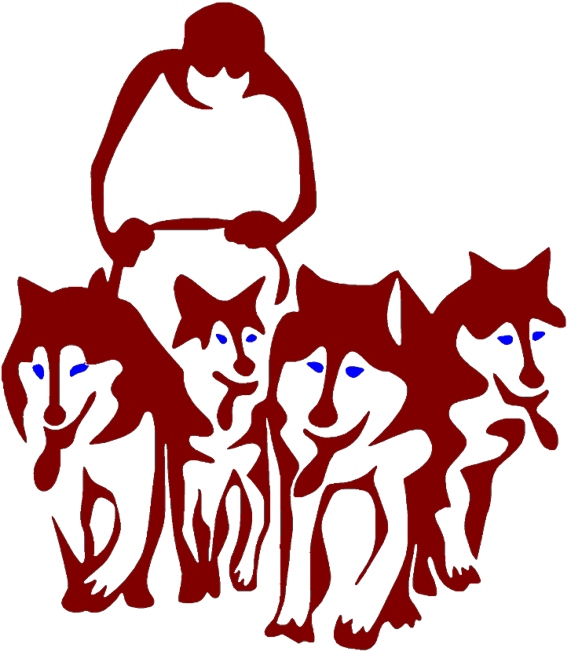 Clip Transparent Download Husky Free On Dumielauxepices - Mushing (600x672), Png Download
