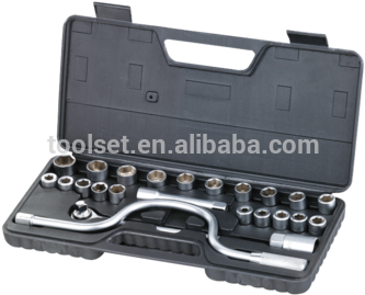 25pcs Professional Spanner Tools 1/2&quot - Socket Wrench (350x350), Png Download