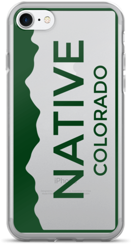 Colorado Native Licence Plate Iphone 7/7 Plus Case - Pigment (600x600), Png Download