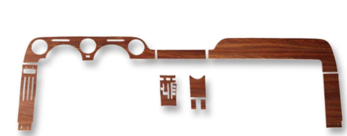 Scott Drake Wg-129-v: Scott Drake Woodgrain Vinyl Dash (500x500), Png Download