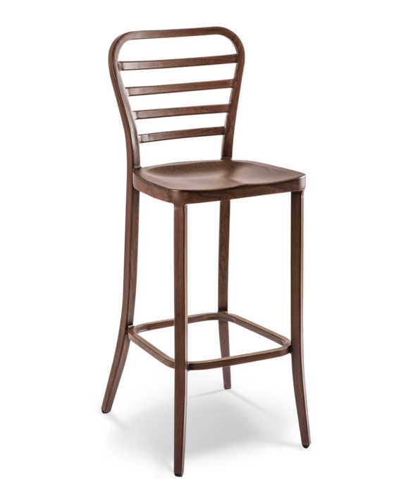 Soda Barstool Woodgrain - Bar Stool (720x850), Png Download