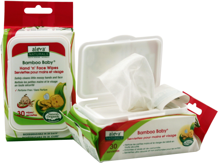 Mini Mickey Mouse Diaper Cake - Aleva Naturals 30 Bamboo Baby Hand N Face Wipes 6 Count (700x700), Png Download