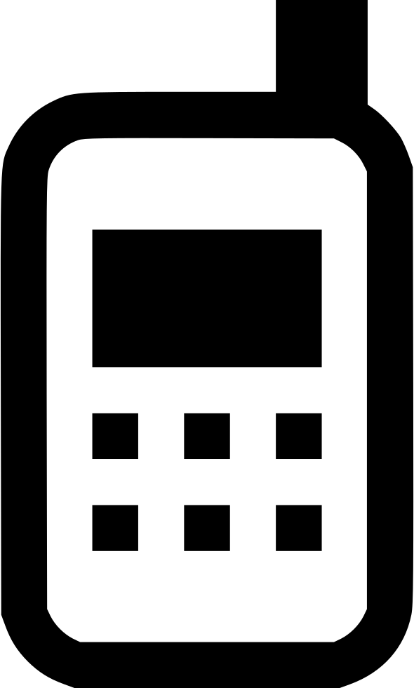 Cell Phone - - Icon (590x980), Png Download