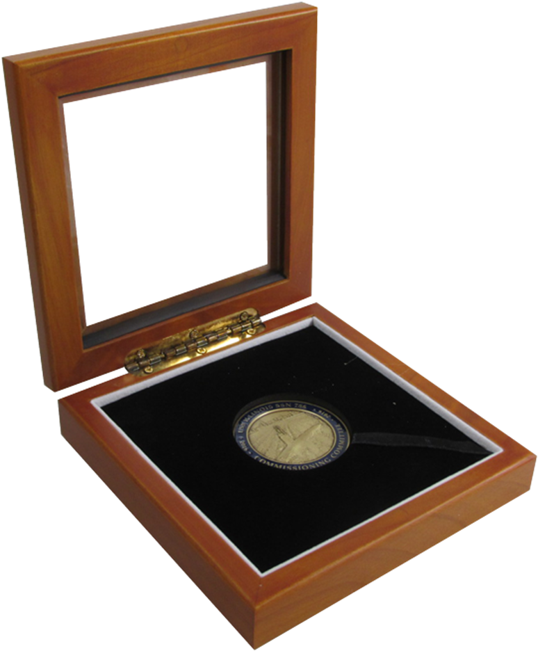 Wood Display Glass Top Box Large Coin Capsule Challenge - Box (855x1000), Png Download
