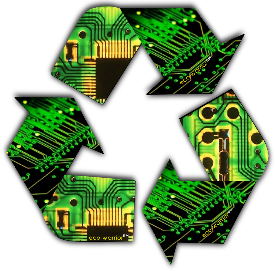 Electronic Png Image Hd - Recycling Electronics (938x938), Png Download