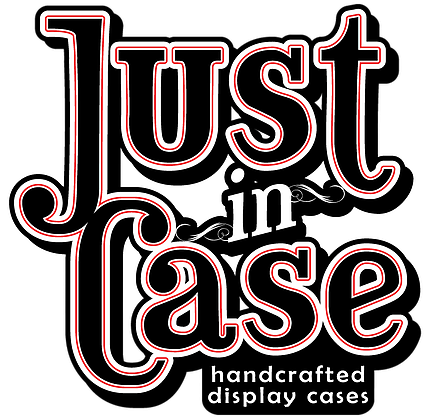 Just In Case Handcrafted Wood Wall Mount Display Case - Just In Case Png (435x447), Png Download