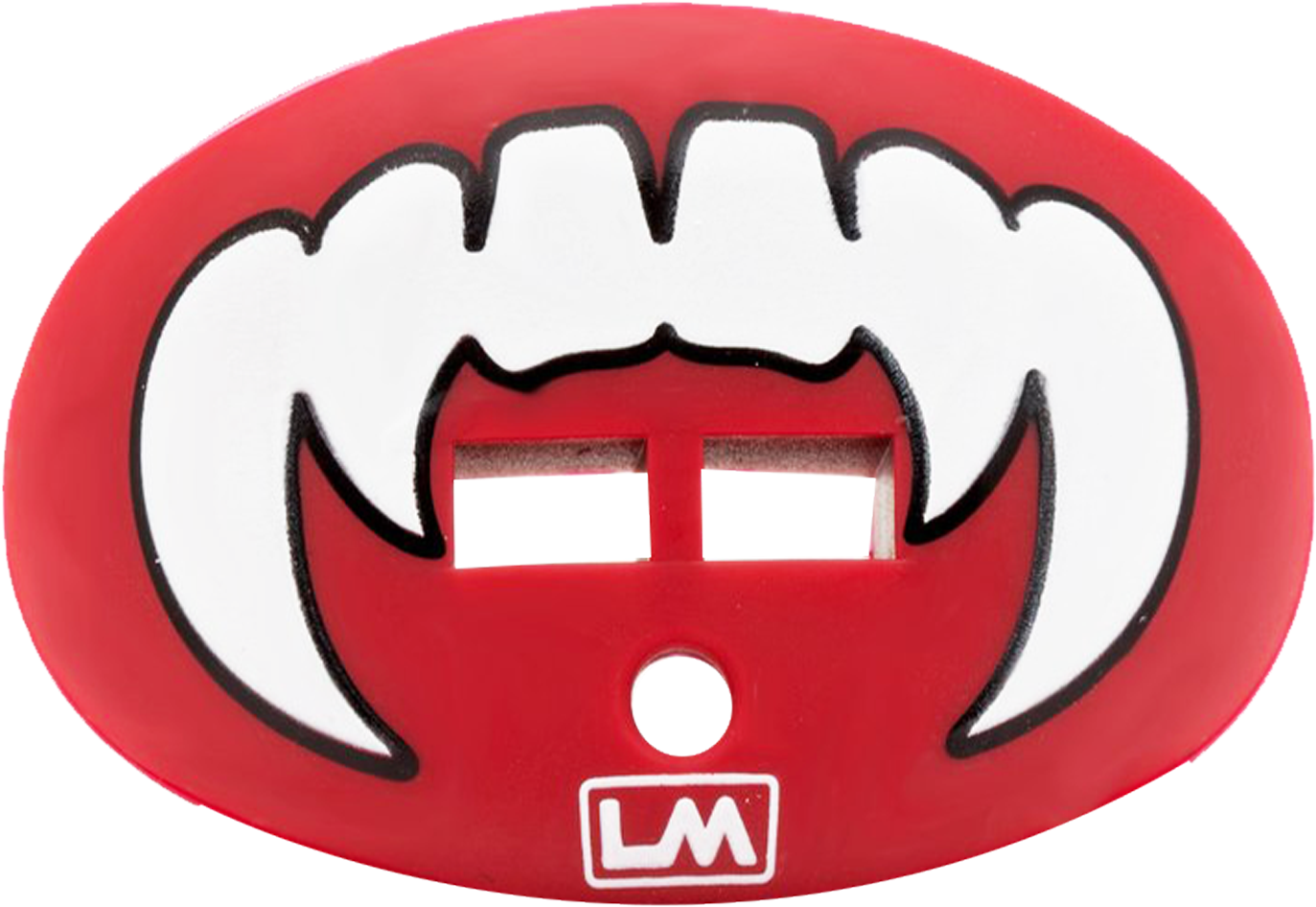 Vampire Fangs Maroon Cardinal - Loudmouthguards Pacifier Style Lip Protector Mouthguard (2000x2000), Png Download
