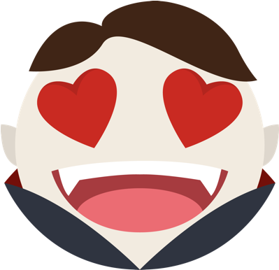 Vampire Halloween Stickers Messages Sticker-10 - Sticker (408x408), Png Download
