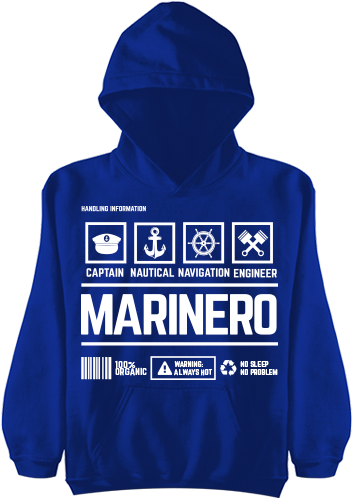 Marinero Handling Blue Hoodie - Polytechnic University Of The Philippines Jacket (500x500), Png Download