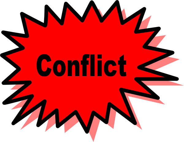 Red Conflict Blast - Clip Art Balloon Pop (600x465), Png Download