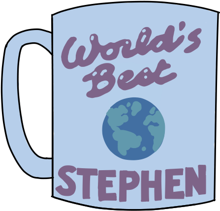 Worldsbeststephen - World's Best Stephen Steven Universe (540x474), Png Download