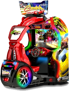 Cruis'n Blast Raw Thrills & Nintendo - Cruis'n Blast Driving Arcade Game (490x380), Png Download