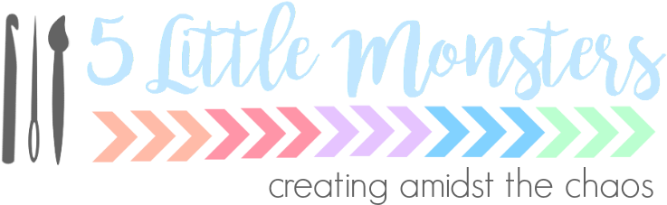 5 Little Monsters - Little Sister Mug Cute Birthday Christmas Gift Idea (800x264), Png Download