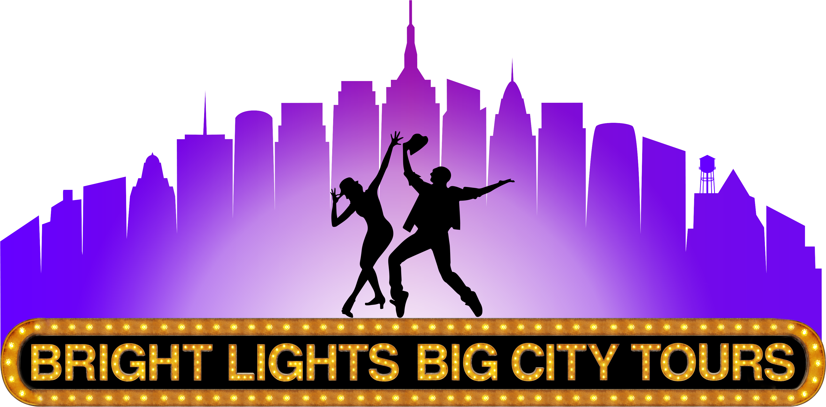 Bright Lights Big City Tours A Boutique Travel Agency - New York City (3456x1965), Png Download