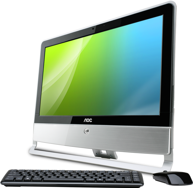 Computadoras - Aoc All In One M92 (880x640), Png Download