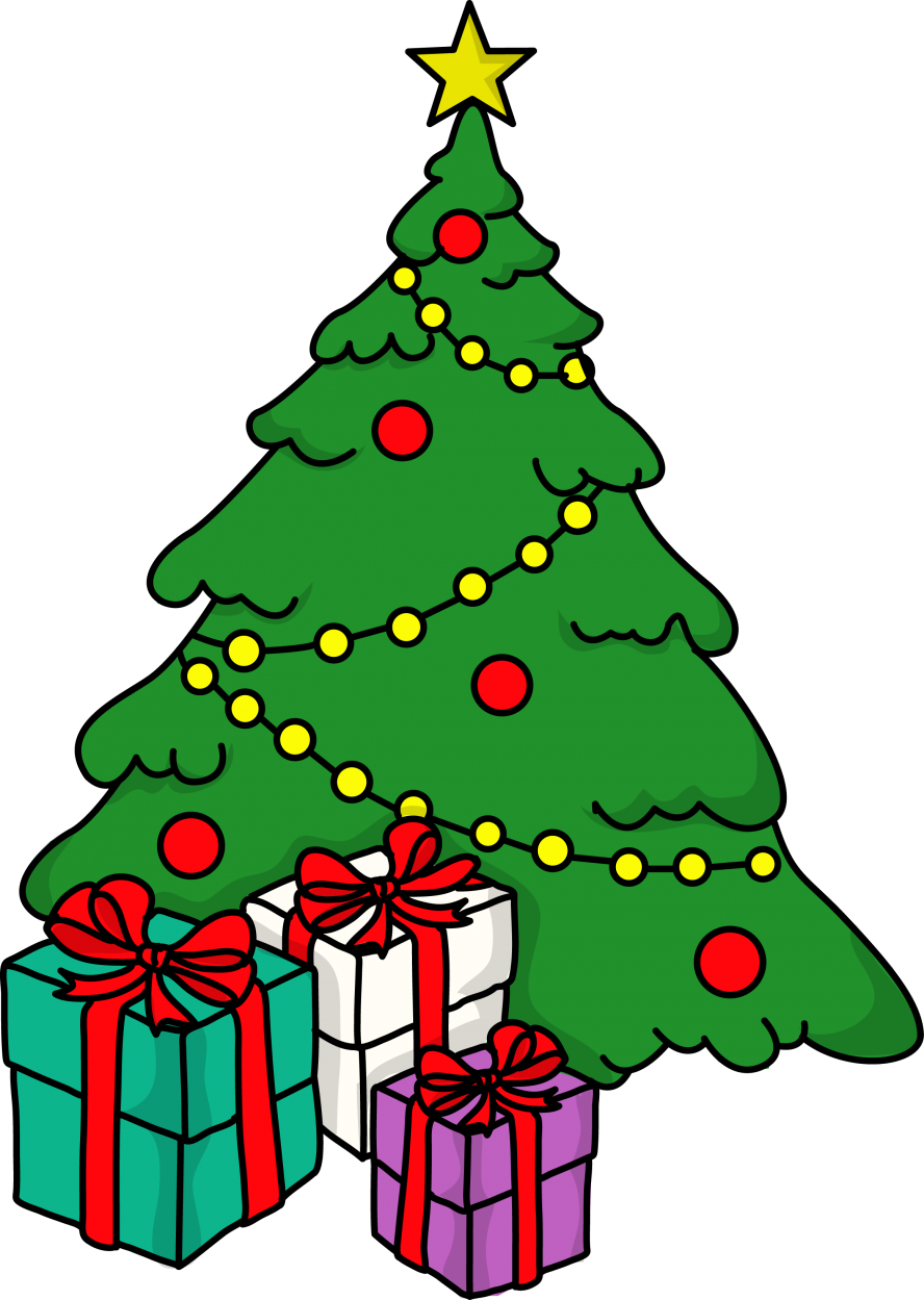 Christmas Season Celebration Clipart (888x1249), Png Download