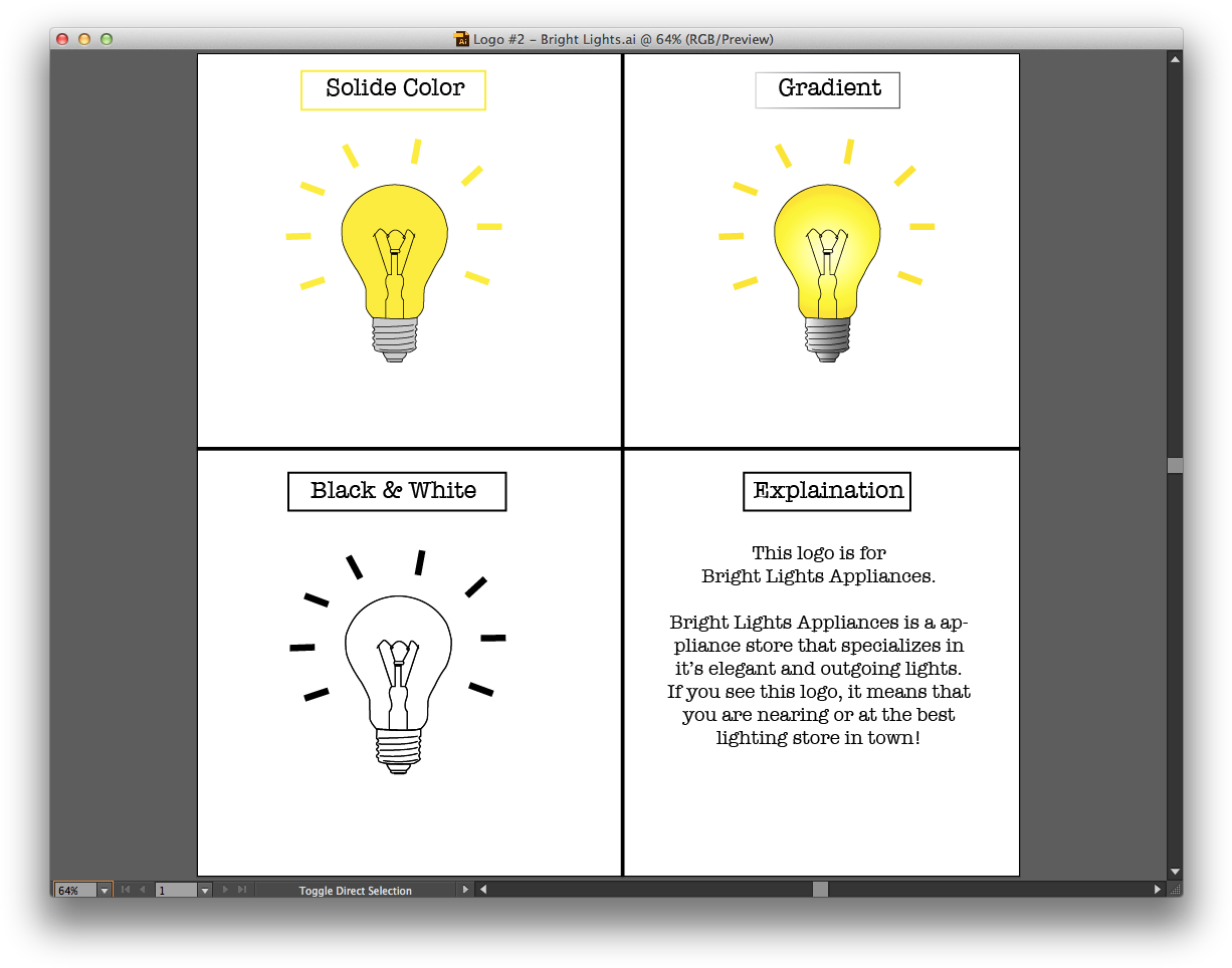 Bright Lights Logo - Illustration (1241x979), Png Download