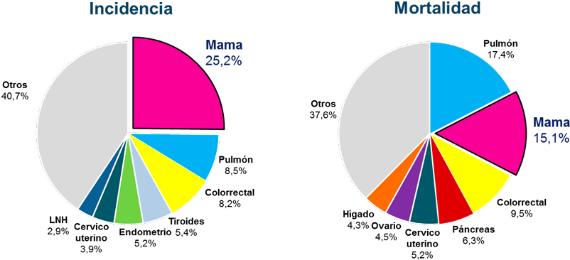 Cáncer De Mama En América - Breast Cancer (900x386), Png Download